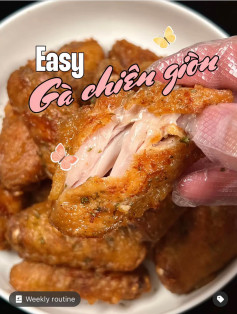 easy gà chiên giòn