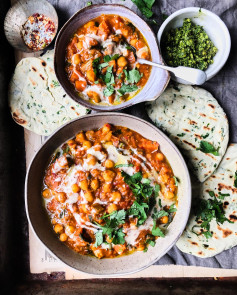 Easy peasy chickpea curry