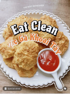 Eat clean ức gà khoai tây