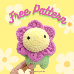 Flower Guy free pattern release! (⁠◕⁠ᴗ⁠◕⁠✿⁠)🌼💞🌱✨