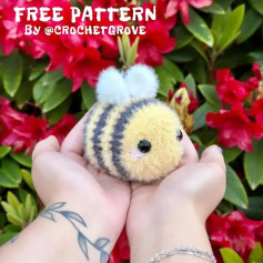 free bee pattern