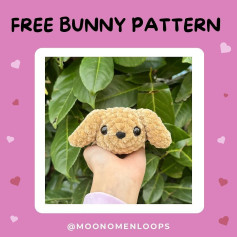 free brown bunny pattern