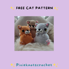 free cat pattern