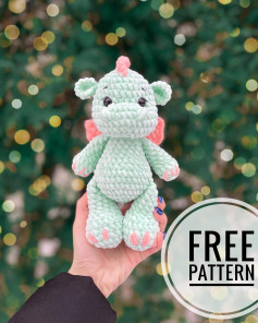 FREE CROCHET PATTERN “DRAGON LU”