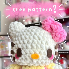 Free hello kitty pattern 🎀 !