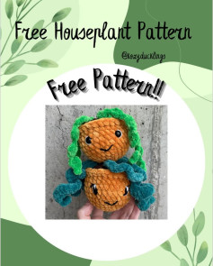 free houseplant pattern free pattern