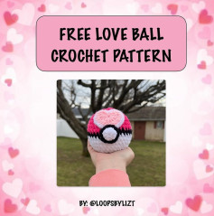 free love ball crochet pattern