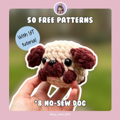 free pattern 8 no sew dog