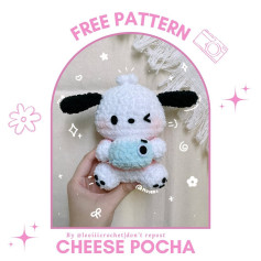 free pattern cheese pocha