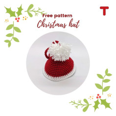 free pattern christmas hat