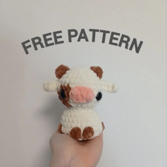 free pattern cow