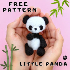 free pattern little panda crochet pattern