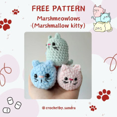 free pattern marshmeowlows kitty