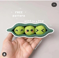 free pattern peas in a pod