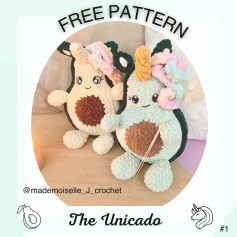 free pattern the unicado Avocado