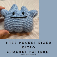 free pocket sized ditto crochet pattern