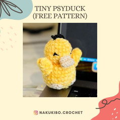 ✨ Free Psyduck pattern ✨