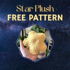 🌟FREE STAR PLUSH PATTERN🌟