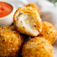 FRIED POTATO CHEESE BALLS