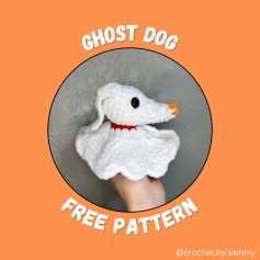 Ghost Dog Free Pattern 👻