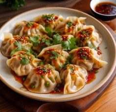 Gochujang Tofu Dumplings