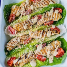 Grilled Chicken Caesar Wraps 😋👌❤️