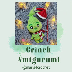 grinch amigurumi