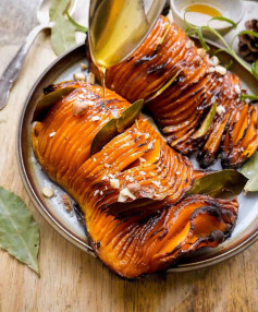 Hasselback Butternut Squash