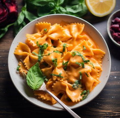 Healthy Sweet Potato Miso Pasta