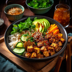 HIGH-PROTEIN TOFU BOWL