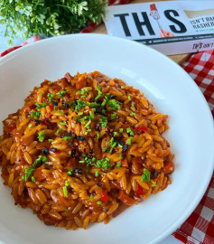 HONEY CHIPOTLE & BACON ORZO