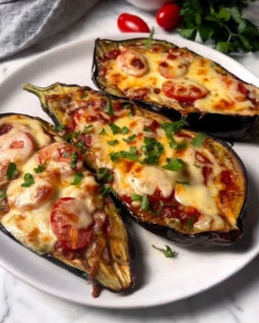 JUICY EGGPLANT PIZZA STEAKS