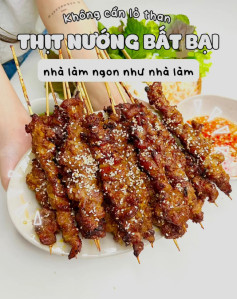 không cần lò than thịt nướng bất bại nhà làm ngon như nhà làm