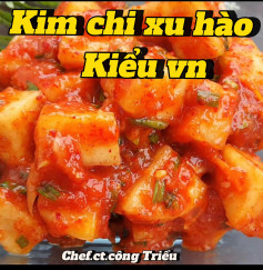 Kim chi xu hào kiểu việt nam