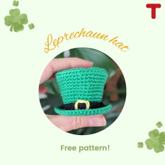 leprechaun hat free pattern