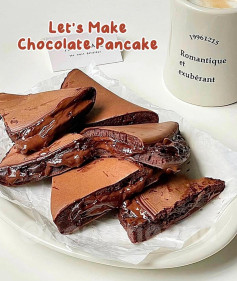 lets make chocolate pancake