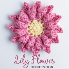 lily flower crochet pattern