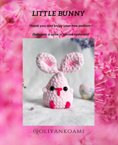 little pink bunny crochet pattern