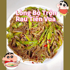 Lòng bò trộn rau tiến vua