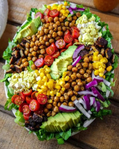 Look at this loaded salad