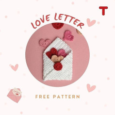 lover letter free pattern