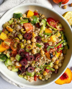 MEDITERRANEAN FARRO SALAD