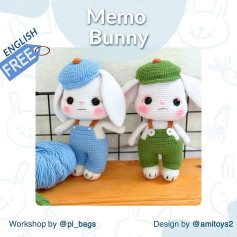 memo bunny english free pattern