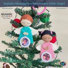 messenger little angel crochet pattern