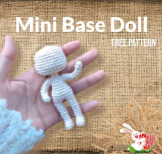 mini base doll free pattern