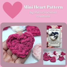 mini heart pattern