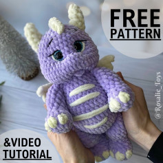 ⭐️New free pattern DRAGON ⭐️