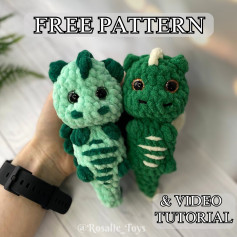 ⭐️New free pattern keychain Dragon⭐️