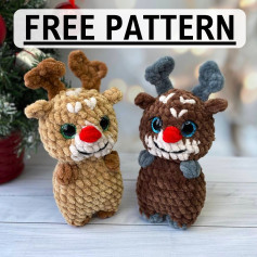 ⭐️New free pattern Reindeer⭐️