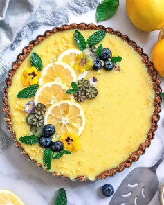 No bake Lemon Tart 🍋